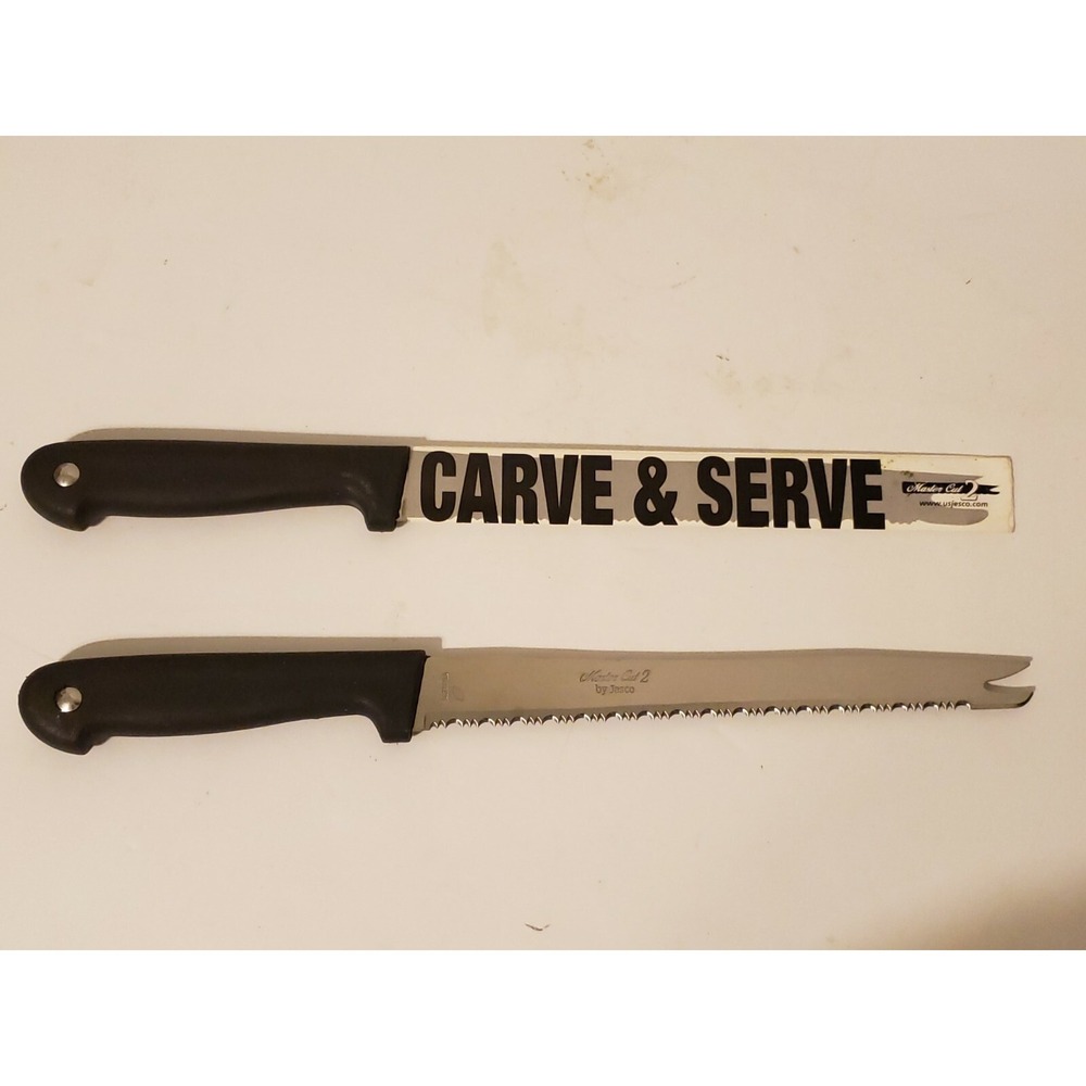 Lot Of 2 Master Cut 2 By Jesto Knives Knife Set Mastercut Carve And Serve